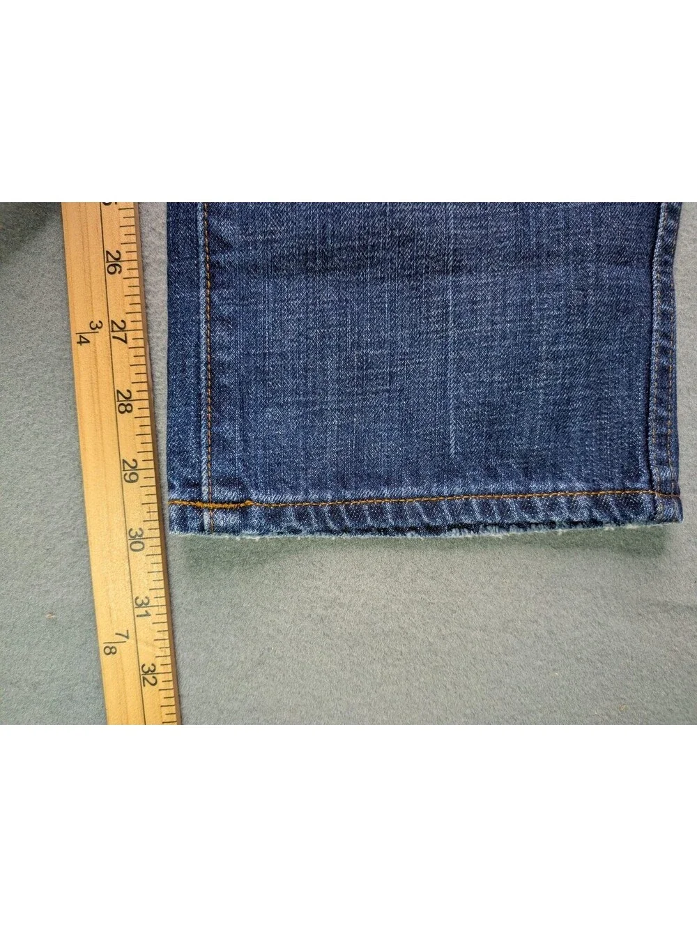 J.Crew Jeans womens 31 Blue Medium Wash Vintage Straight Regular Fit Denim 31x31